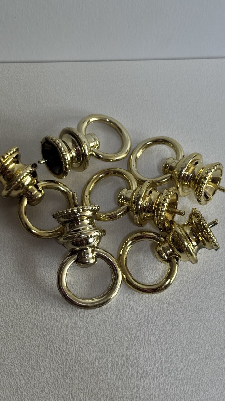 Колпачки золотые 42мм 10 шт Золото